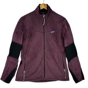 Patagonia R2 Fleece Jacket Womens Medium Purple Full Zip Polartec Hiking Outdoor